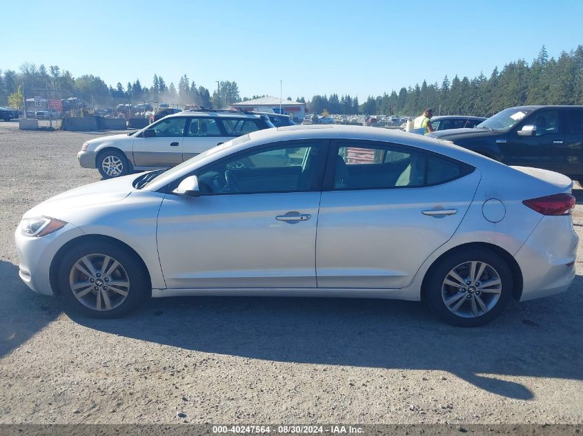 2018 Hyundai Elantra Value Edition VIN: KMHD84LF8JU499704 Lot: 40247564