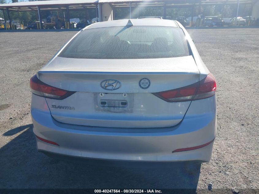 2018 Hyundai Elantra Value Edition VIN: KMHD84LF8JU499704 Lot: 40247564