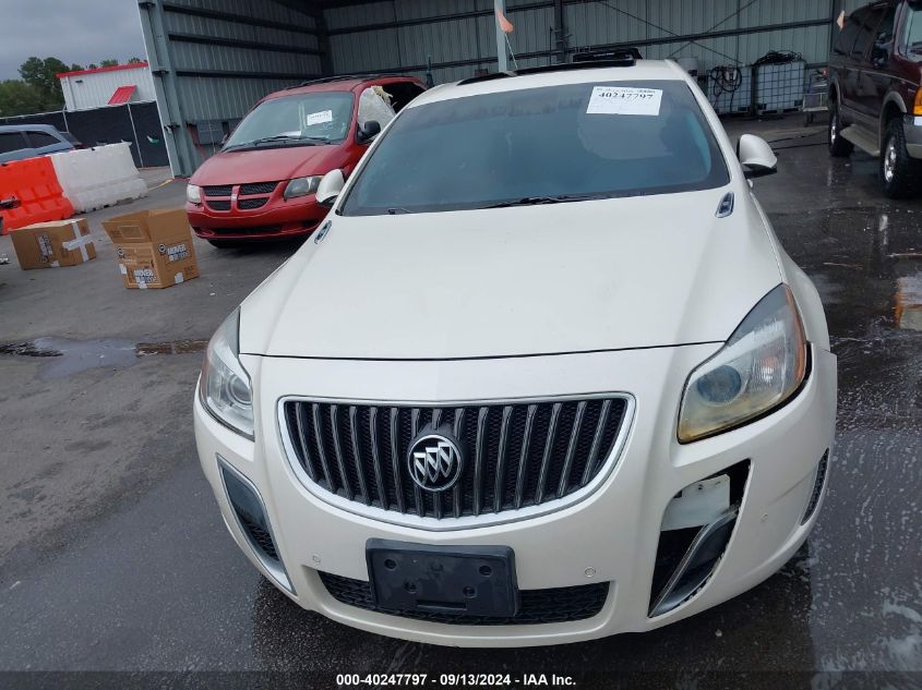 2012 Buick Regal Gs VIN: 2G4GV5GV4C9200240 Lot: 40247797