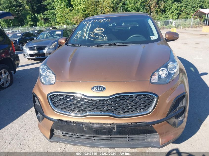 2020 Kia Sportage Lx VIN: KNDPM3AC0L7663206 Lot: 40247815