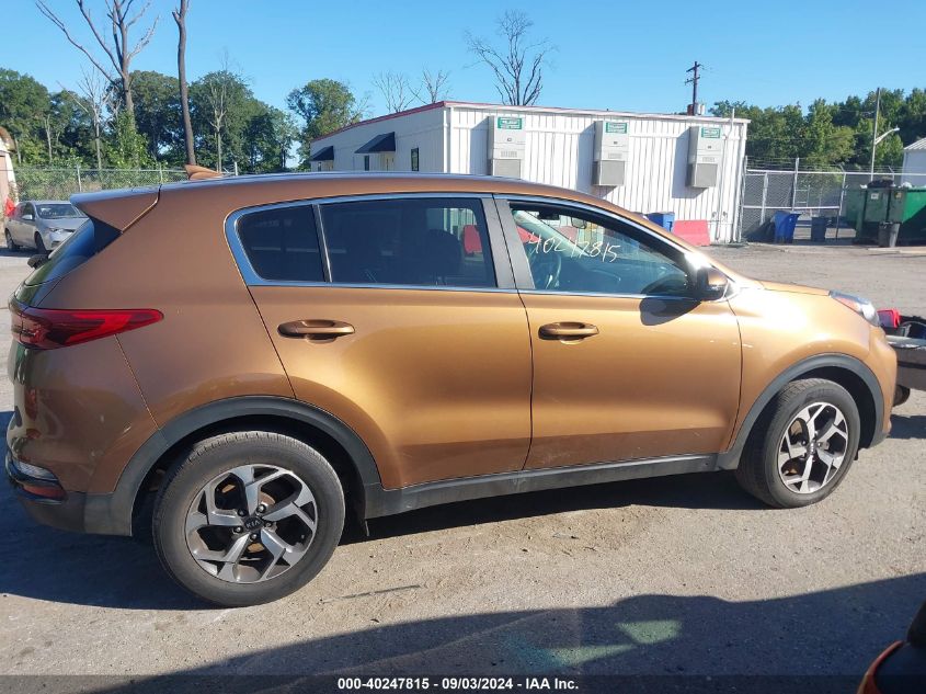 2020 Kia Sportage Lx VIN: KNDPM3AC0L7663206 Lot: 40247815