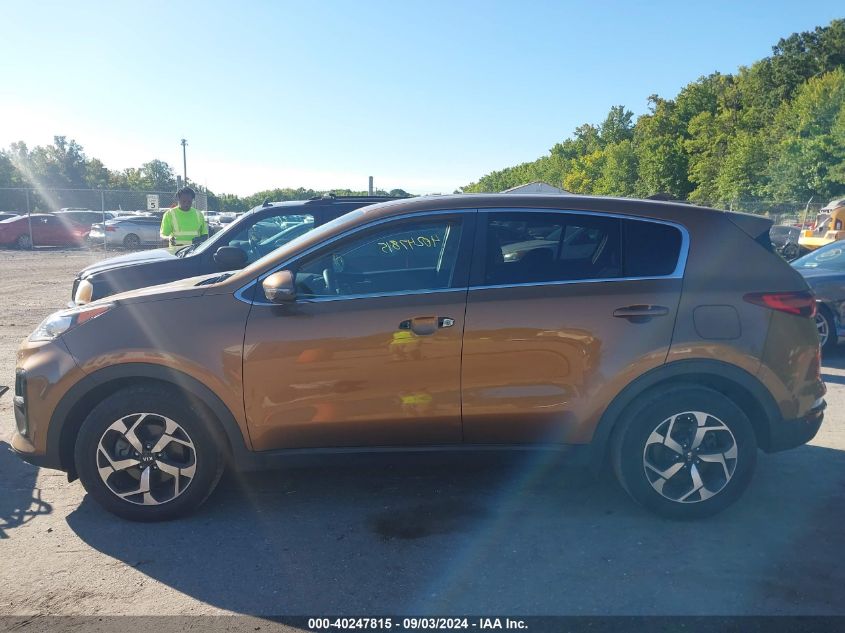 2020 Kia Sportage Lx VIN: KNDPM3AC0L7663206 Lot: 40247815