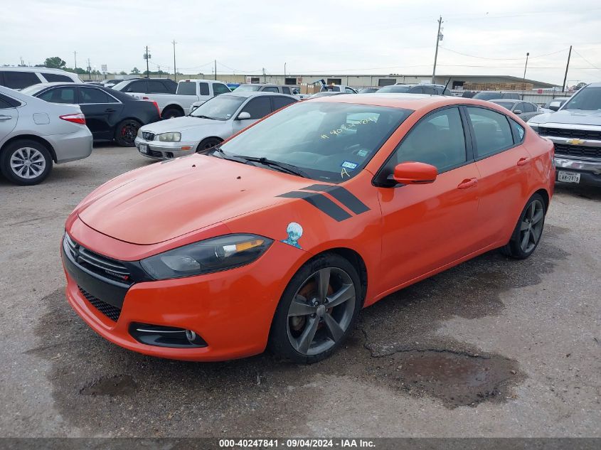 2015 Dodge Dart Gt VIN: 1C3CDFEB7FD311297 Lot: 40247841