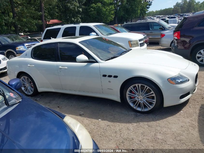 2012 Maserati Quattroporte S VIN: ZAM39JKA1C0065597 Lot: 40247851