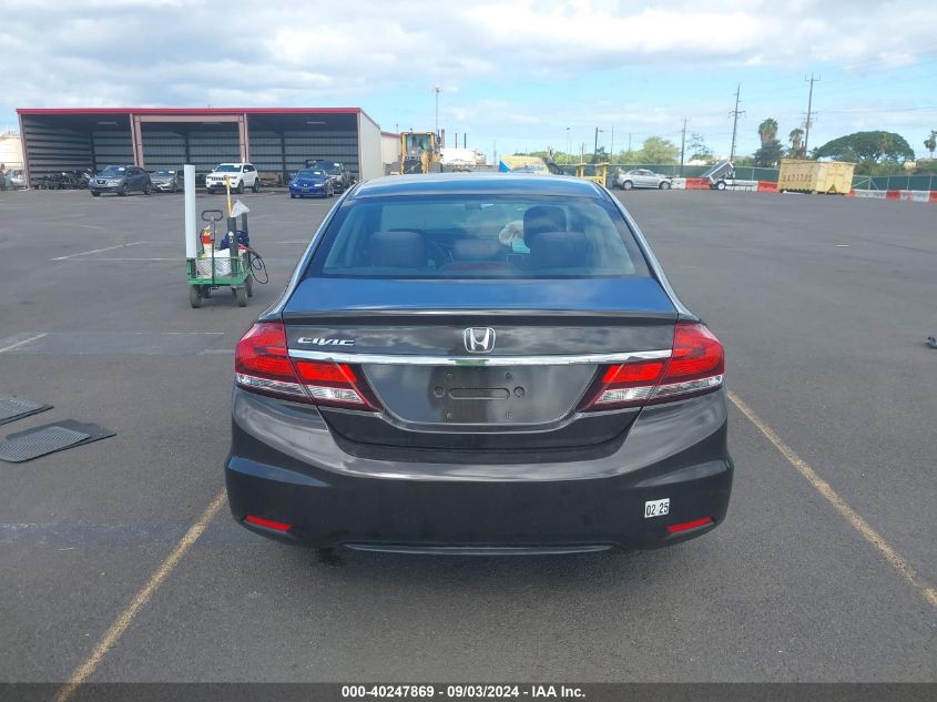 2013 Honda Civic Lx VIN: 19XFB2E56DE011909 Lot: 40247869