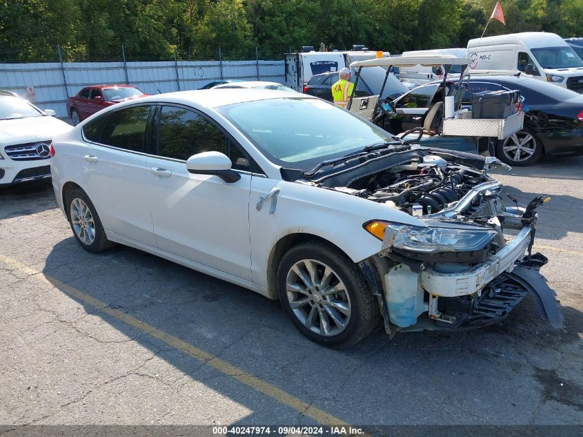 2017 FORD FUSION SE - 3FA6P0H70HR288434