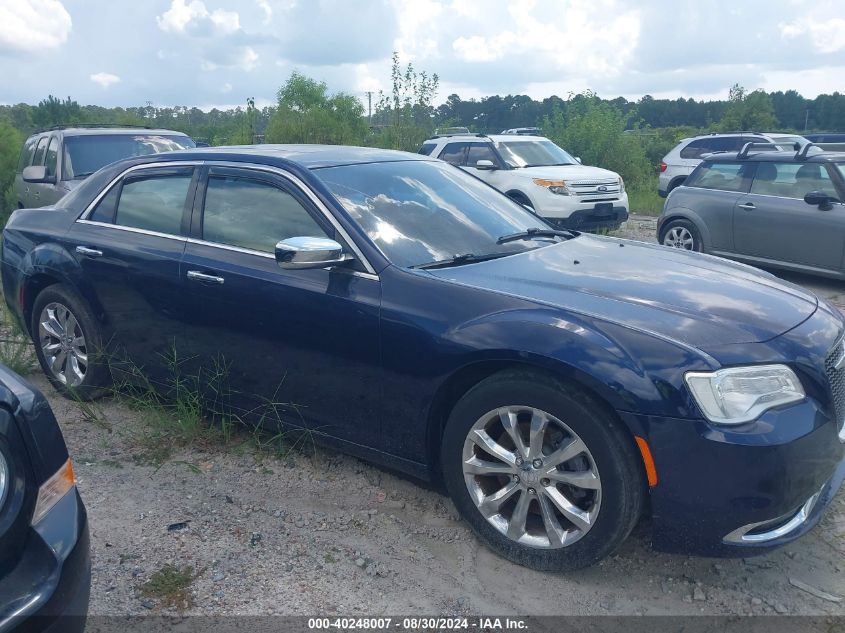 2016 Chrysler 300C Awd VIN: 2C3CCAKG0GH208409 Lot: 40248007