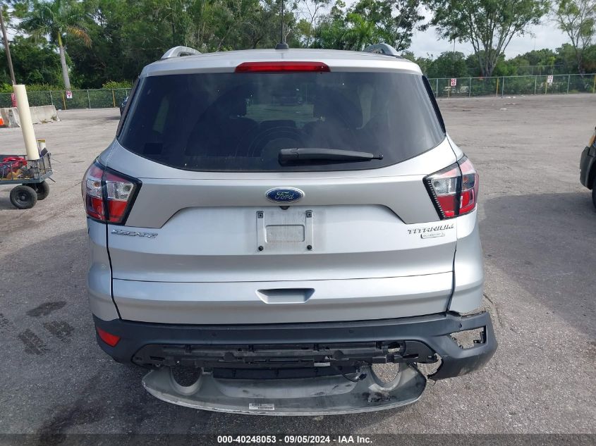 2017 Ford Escape Titanium VIN: 1FMCU0JD7HUC95908 Lot: 40248053