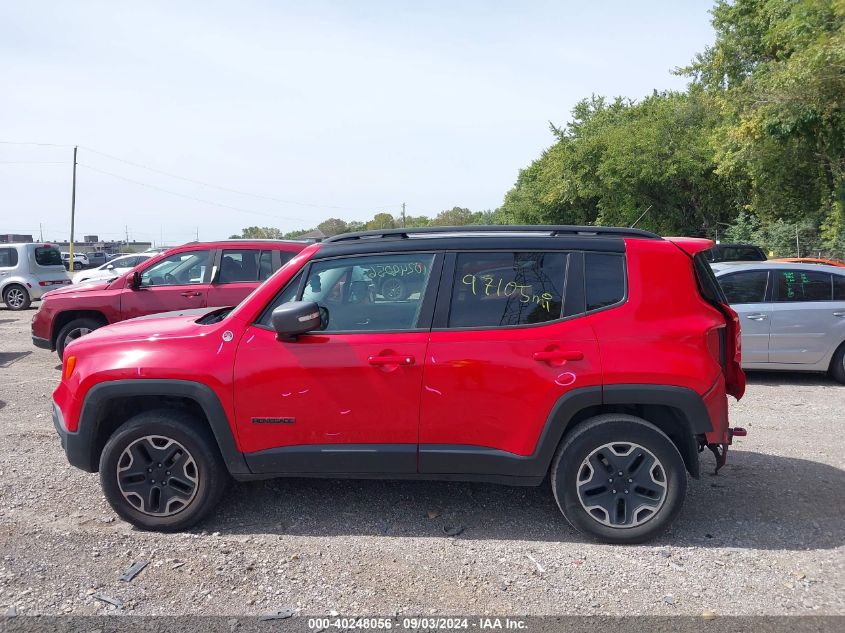 2017 Jeep Renegade Trailhawk 4X4 VIN: ZACCJBCB2HPE60107 Lot: 40248056