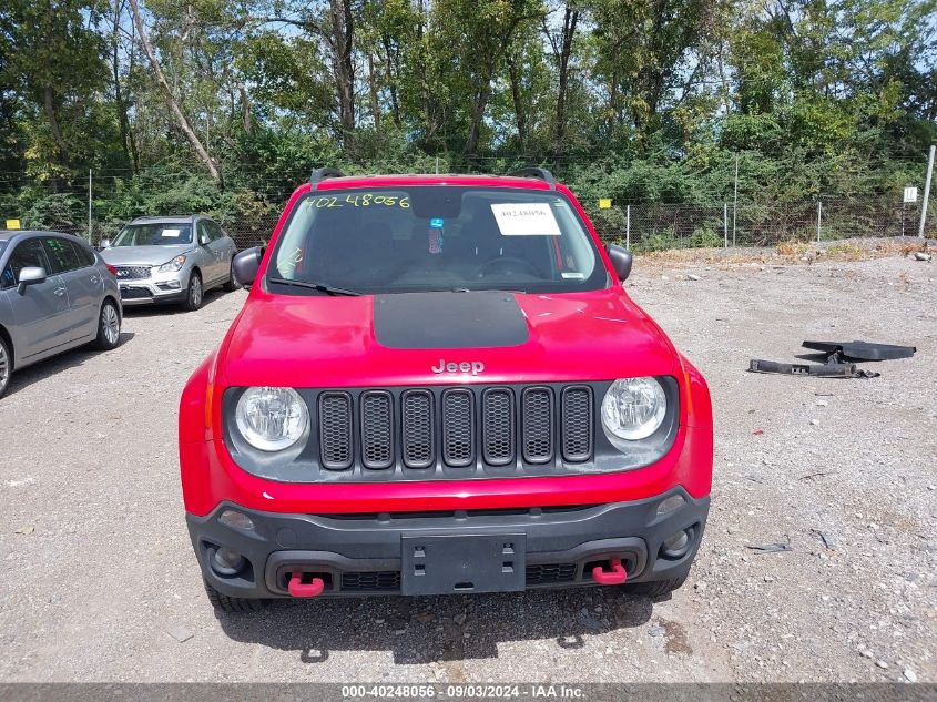 2017 Jeep Renegade Trailhawk 4X4 VIN: ZACCJBCB2HPE60107 Lot: 40248056