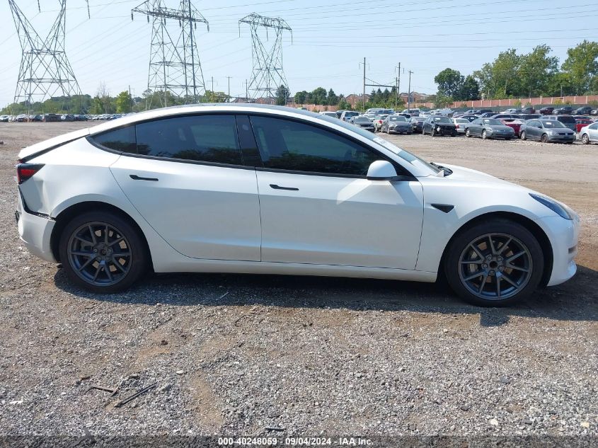 2023 Tesla Model 3 Rear-Wheel Drive VIN: 5YJ3E1EA3PF453983 Lot: 40248059