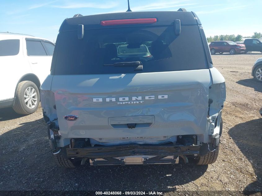 2021 Ford Bronco Sport Outer Banks VIN: 3FMCR9C6XMRA70341 Lot: 40248068