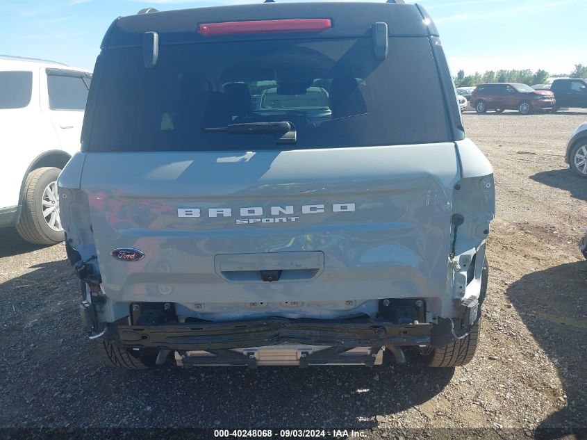 2021 Ford Bronco Sport Outer Banks VIN: 3FMCR9C6XMRA70341 Lot: 40248068