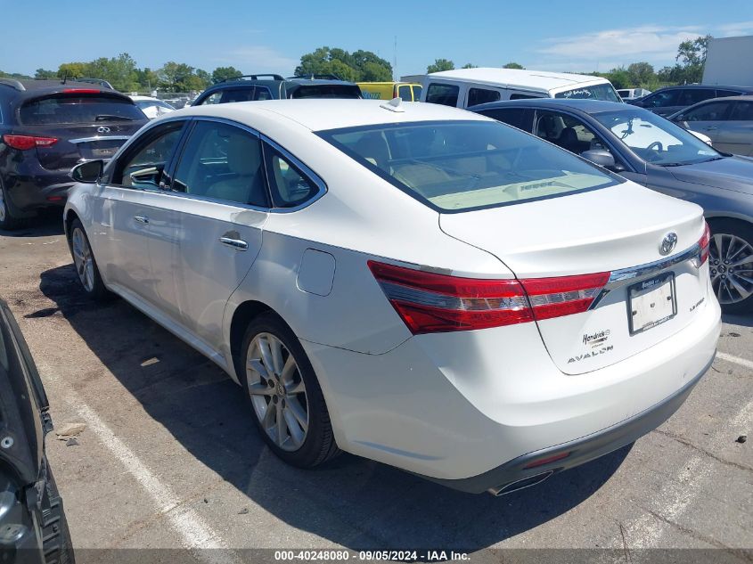 2014 Toyota Avalon Limited VIN: 4T1BK1EB0EU122498 Lot: 40248080