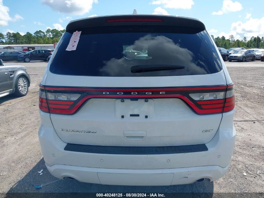 2022 Dodge Durango Gt Plus Rwd VIN: 1C4RDHDG3NC226167 Lot: 40248125