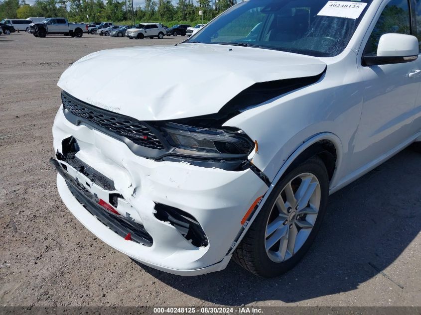 2022 Dodge Durango Gt Plus Rwd VIN: 1C4RDHDG3NC226167 Lot: 40248125