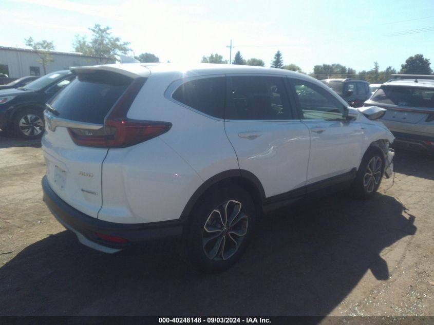 2020 Honda Cr-V Hybrid Ex-L VIN: 7FART6H82LE017940 Lot: 40248148