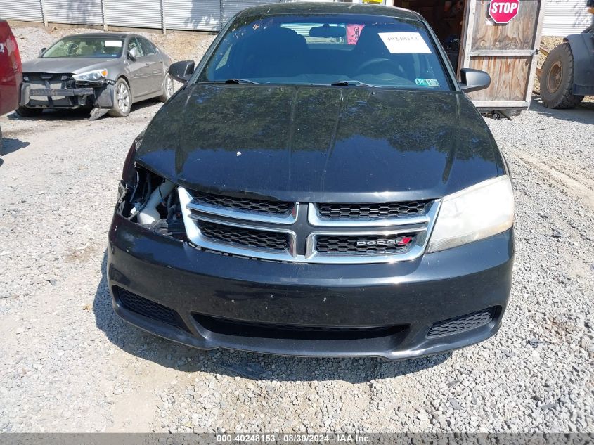 2013 Dodge Avenger Se VIN: 1C3CDZAB3DN632560 Lot: 40248153