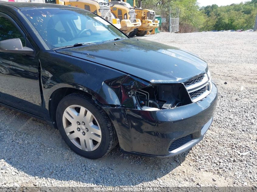 2013 Dodge Avenger Se VIN: 1C3CDZAB3DN632560 Lot: 40248153