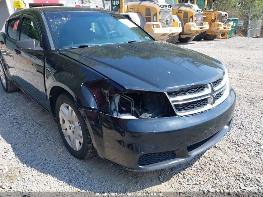 2013 Dodge Avenger Se VIN: 1C3CDZAB3DN632560 Lot: 40248153