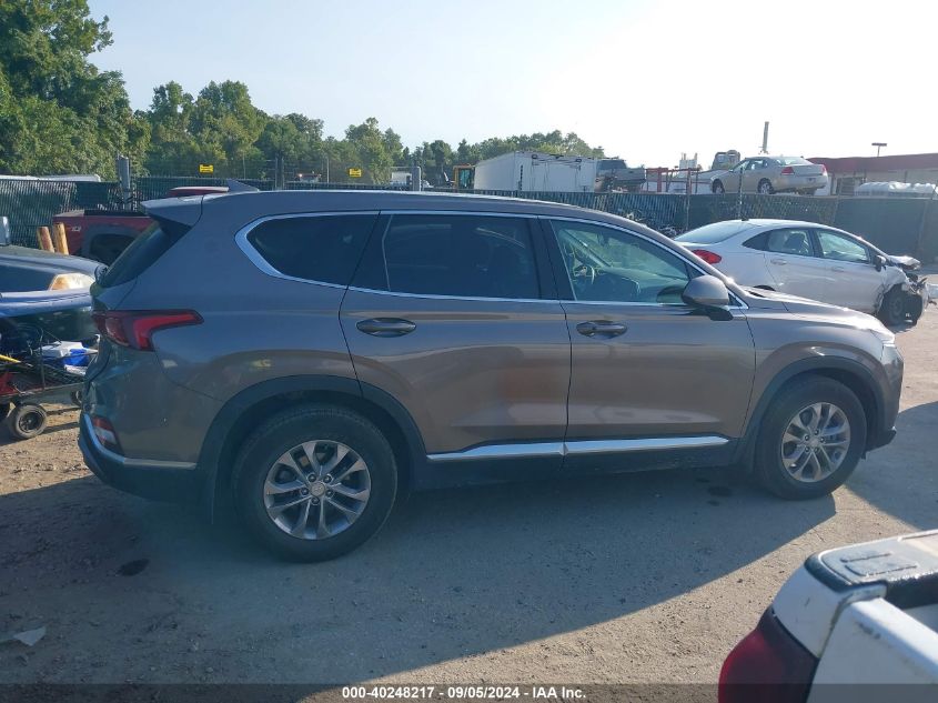 2019 Hyundai Santa Fe Sel VIN: 5NMS33AD3KH095644 Lot: 40248217