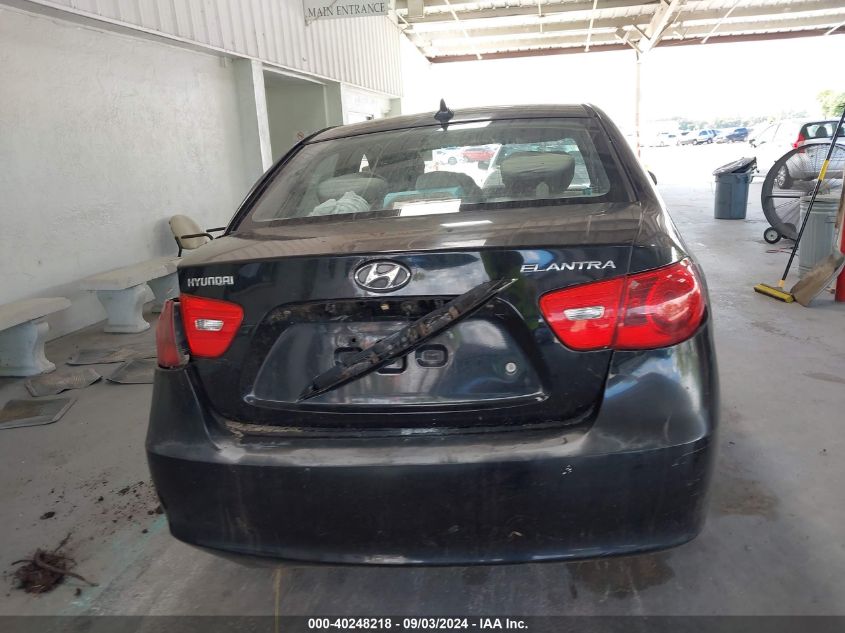 2010 Hyundai Elantra Gls VIN: KMHDU4AD6AU134502 Lot: 40248218