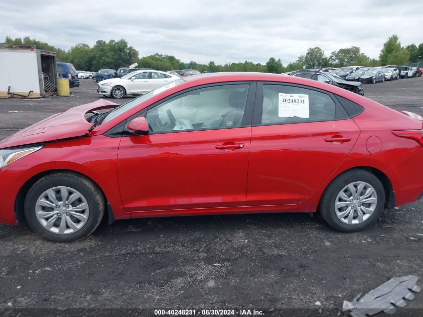 2020 Hyundai Accent Se VIN: 3KPC24A60LE109135 Lot: 40248231