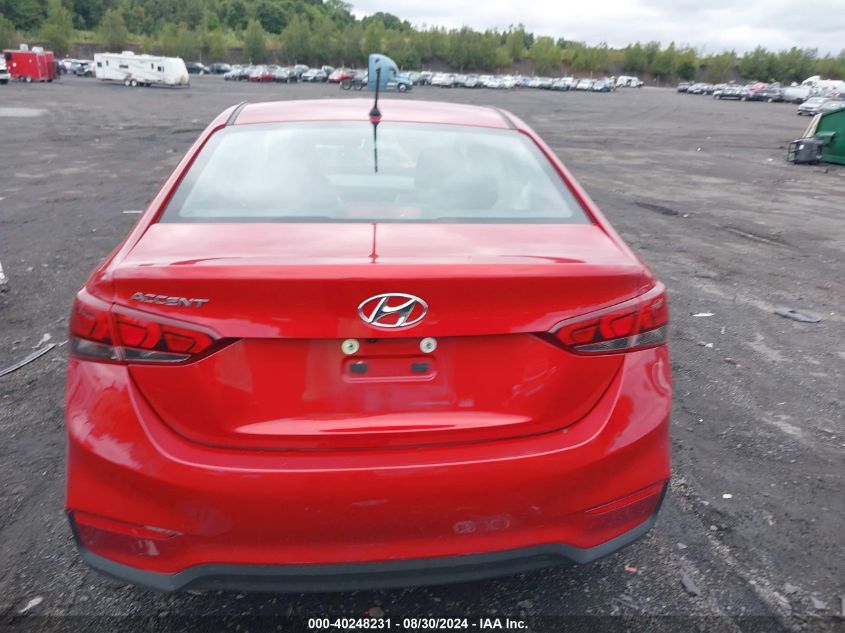 2020 Hyundai Accent Se VIN: 3KPC24A60LE109135 Lot: 40248231