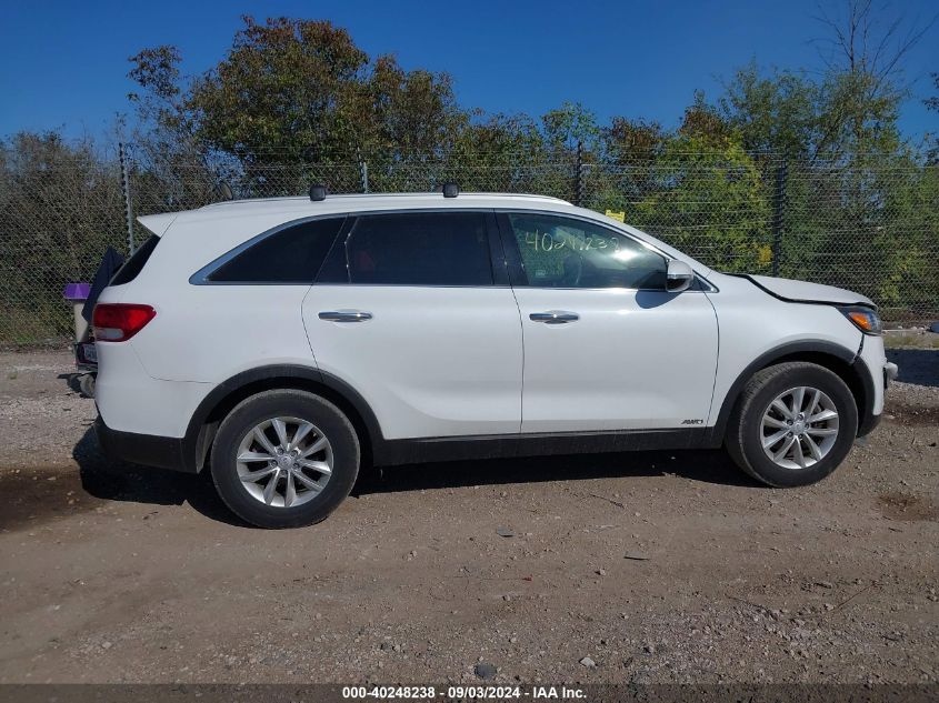 2017 Kia Sorento 2.4L Lx VIN: 5XYPGDA34HG264502 Lot: 40248238