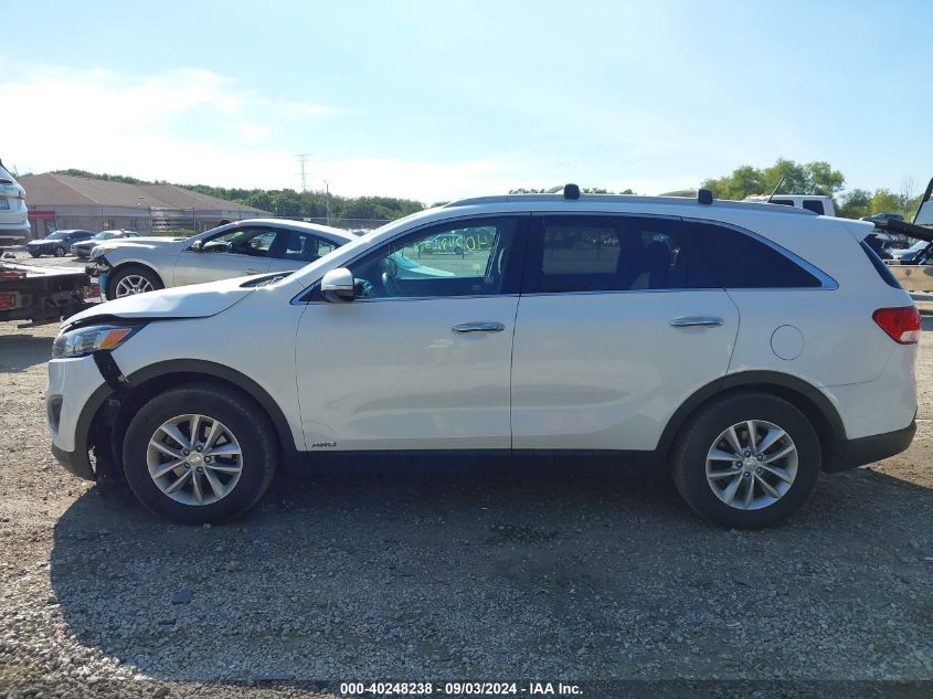 2017 Kia Sorento 2.4L Lx VIN: 5XYPGDA34HG264502 Lot: 40248238