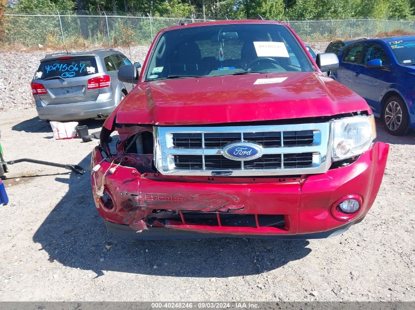 2012 Ford Escape Xlt VIN: 1FMCU9D78CKB60497 Lot: 40248246