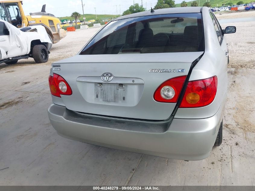 2004 Toyota Corolla Le VIN: 1NXBR32E44Z235231 Lot: 40248279