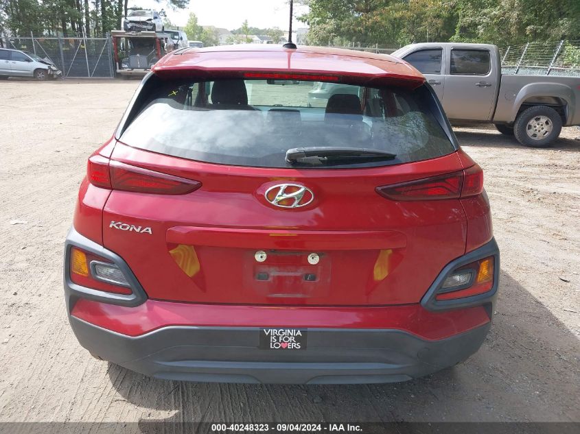 2020 Hyundai Kona Se VIN: KM8K12AA0LU422092 Lot: 40248323