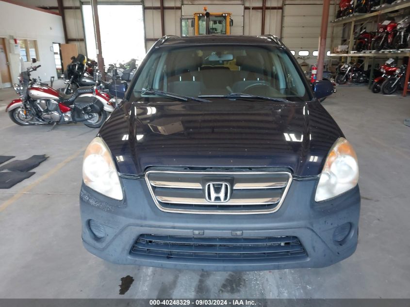 2006 Honda Cr-V Ex VIN: JHLRD788X6C034990 Lot: 40248329