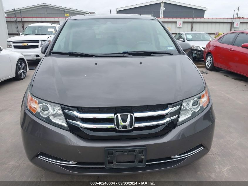 2016 Honda Odyssey Ex-L VIN: 5FNRL5H68GB160594 Lot: 40248334