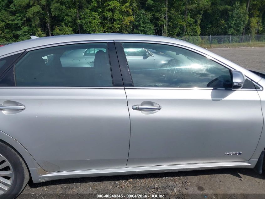 2014 Toyota Avalon Hybrid Limited VIN: 4T1BD1EB2EU021764 Lot: 40248345