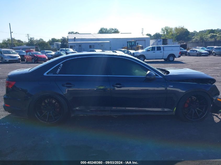 2017 Audi A4 2.0T Premium VIN: WAUENAF46HN068676 Lot: 40248360