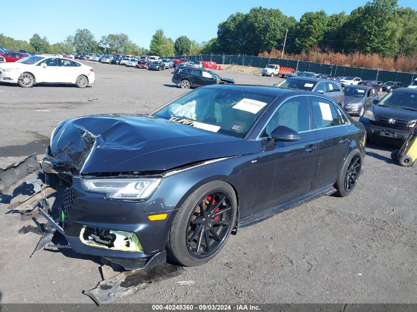 2017 Audi A4 2.0T Premium VIN: WAUENAF46HN068676 Lot: 40248360