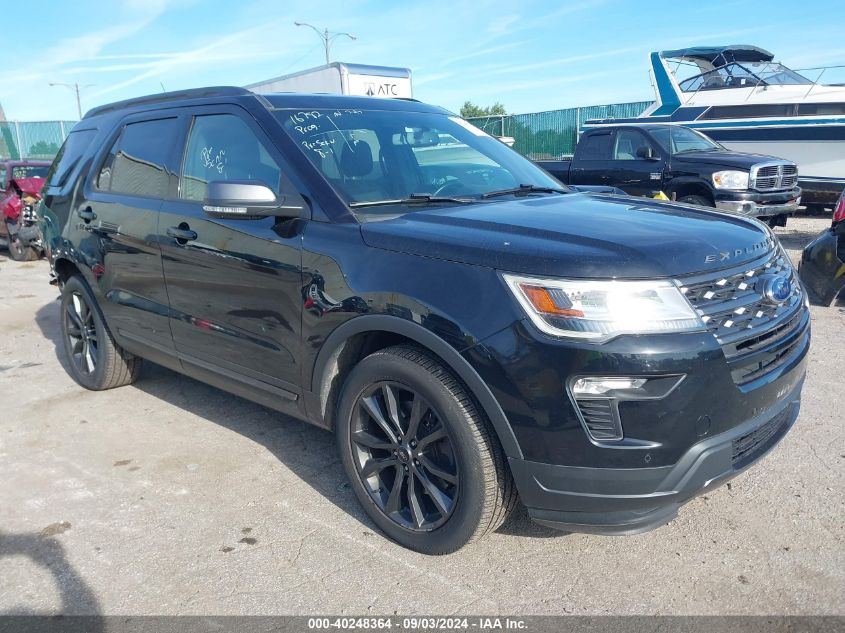 1FM5K8D8XJGB77304 2018 FORD EXPLORER - Image 1