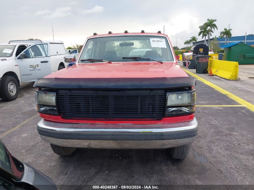 1992 Ford F250 VIN: 1FTHX25G5NKB92723 Lot: 40248367