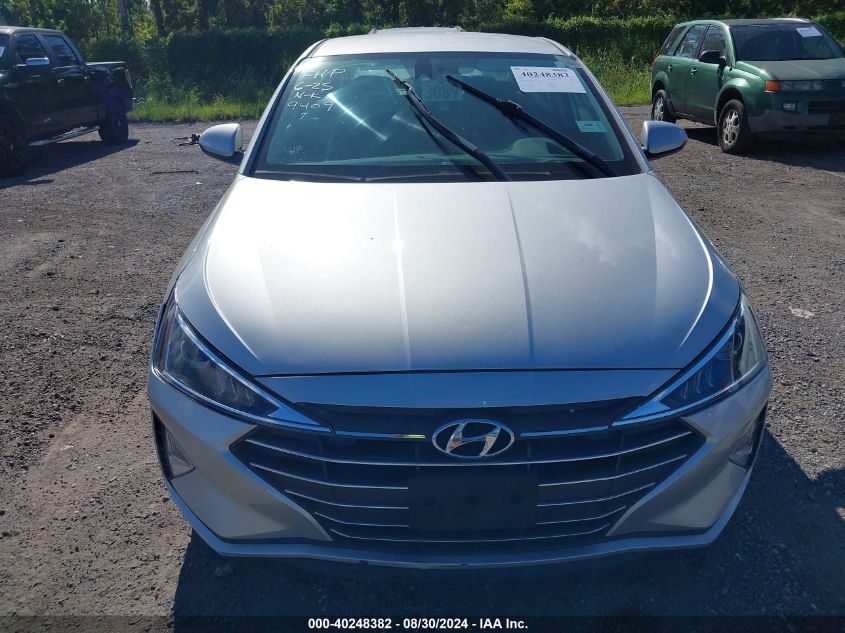 2019 HYUNDAI ELANTRA SEL - 5NPD84LF8KH429409