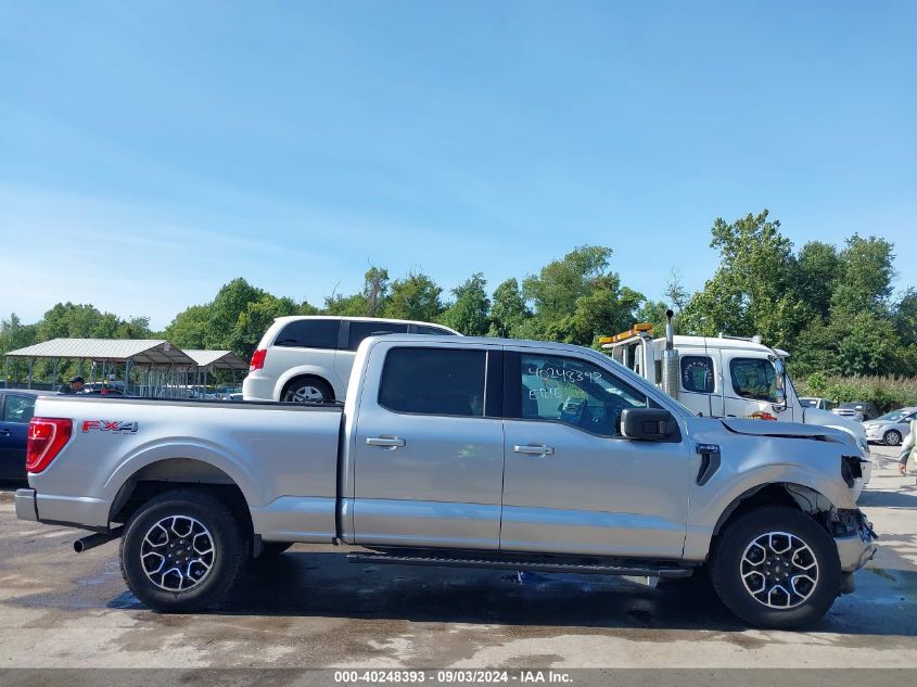 2022 Ford F-150 Xlt VIN: 1FTFW1E82NFB57613 Lot: 40248393