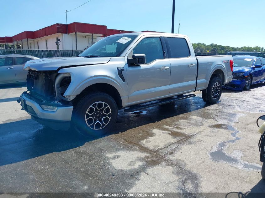 2022 Ford F-150 Xlt VIN: 1FTFW1E82NFB57613 Lot: 40248393