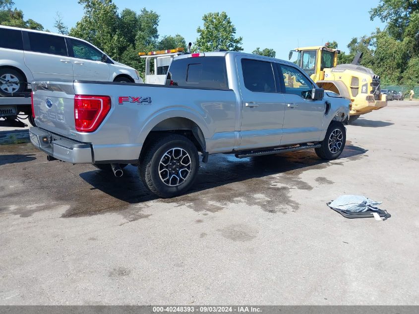 2022 Ford F-150 Xlt VIN: 1FTFW1E82NFB57613 Lot: 40248393