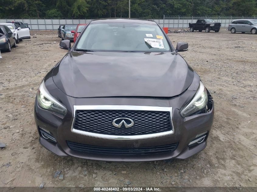 2015 Infiniti Q50 Premium VIN: JN1BV7AP9FM331842 Lot: 40248402