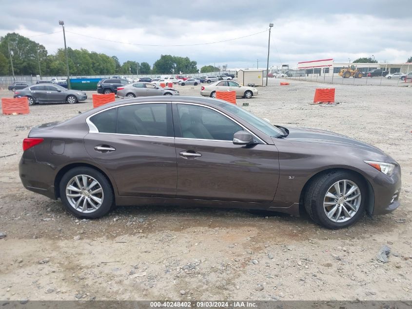 2015 Infiniti Q50 Premium VIN: JN1BV7AP9FM331842 Lot: 40248402