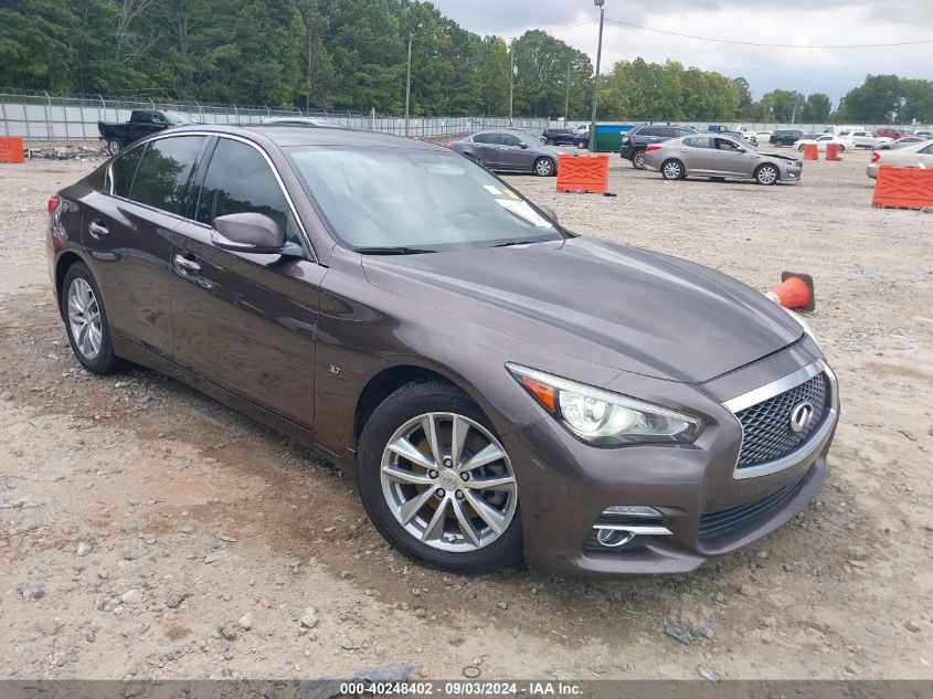 2015 Infiniti Q50 Premium VIN: JN1BV7AP9FM331842 Lot: 40248402