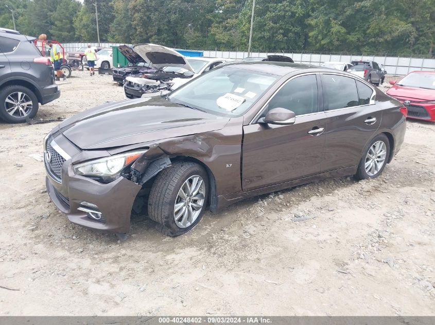 2015 Infiniti Q50 Premium VIN: JN1BV7AP9FM331842 Lot: 40248402