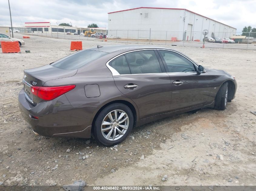 2015 Infiniti Q50 Premium VIN: JN1BV7AP9FM331842 Lot: 40248402