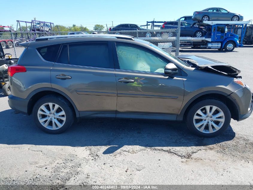 2014 Toyota Rav4 Limited VIN: JTMDFREV2ED062332 Lot: 40248403